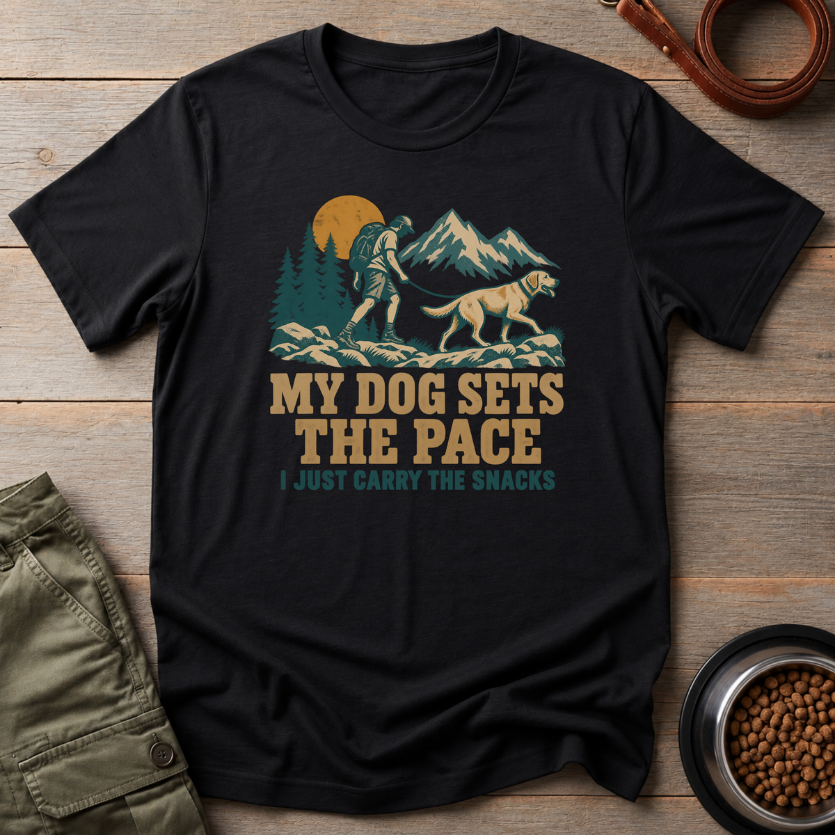 Dog Hiking Pace Tee