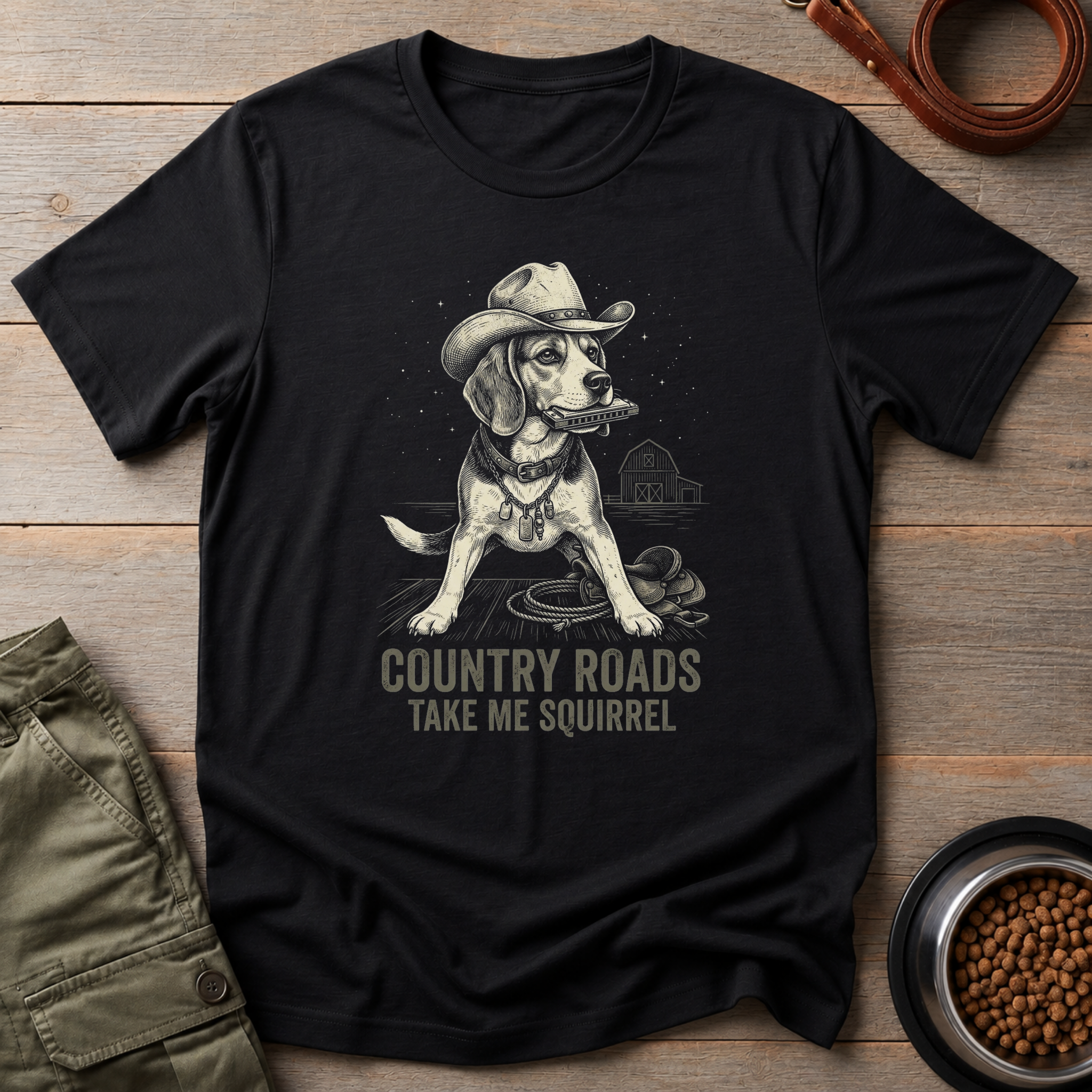 Beagle Country Music Tee