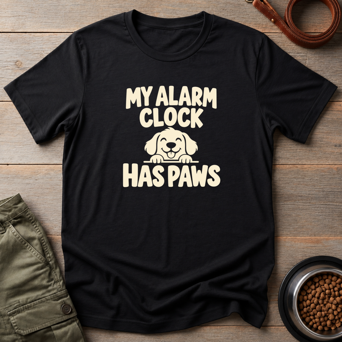 Paw Alarm Clock Tee