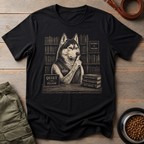 Husky the Librarian Tee