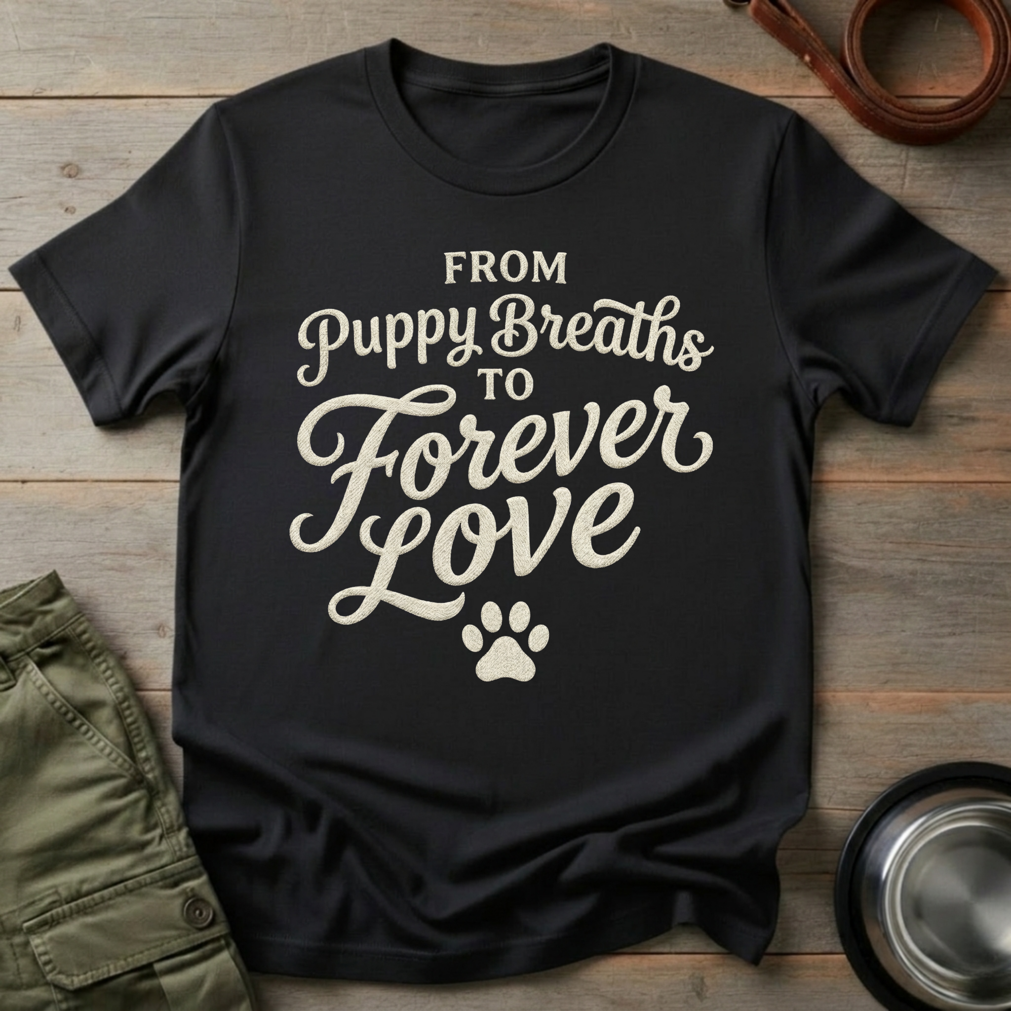 Puppy Breath Forever Love Tee