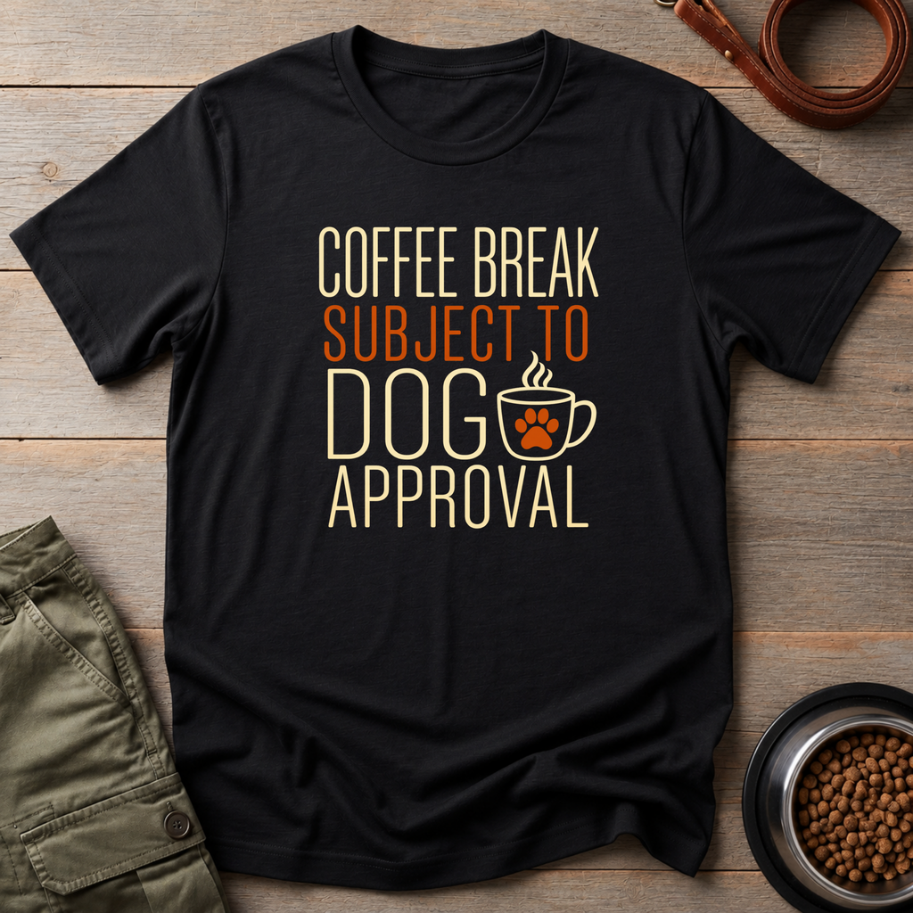 Coffee Dog Approval Tee