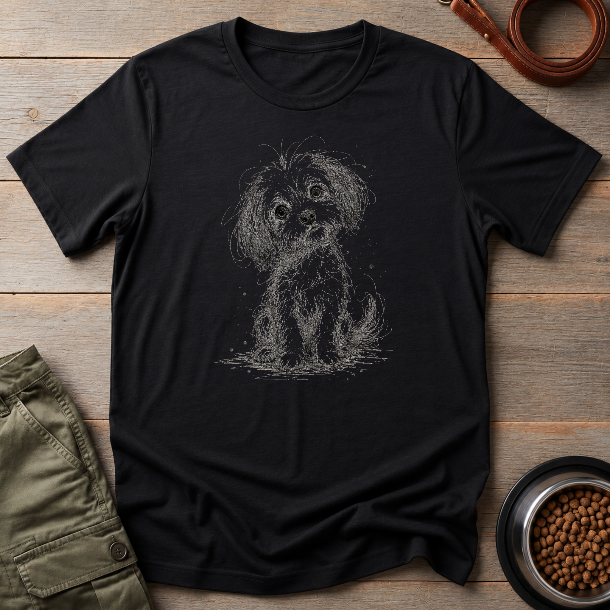 Puppy Doodle Graphic Tee
