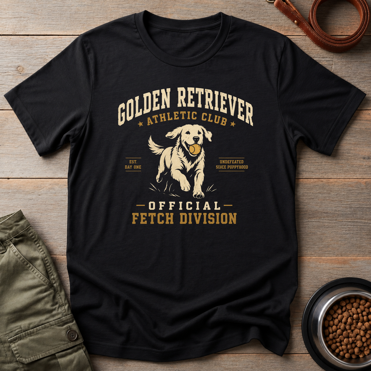 Golden Fetch Champion Tee