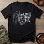 Dachshund Big Plans Tee