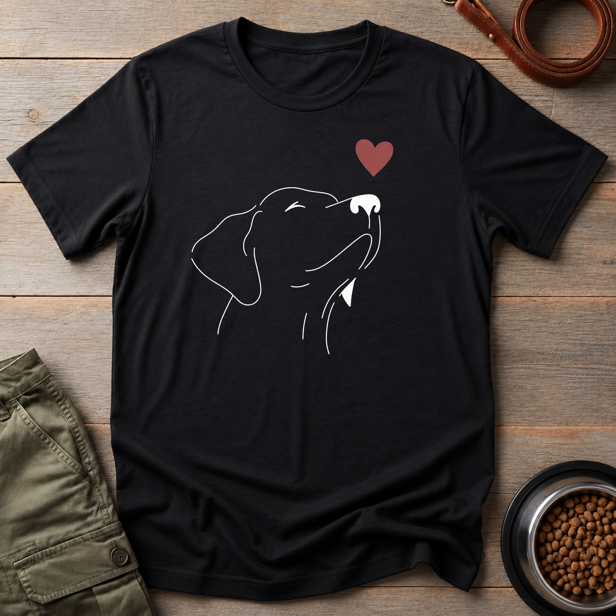 Heartfelt Canine Affection Tee