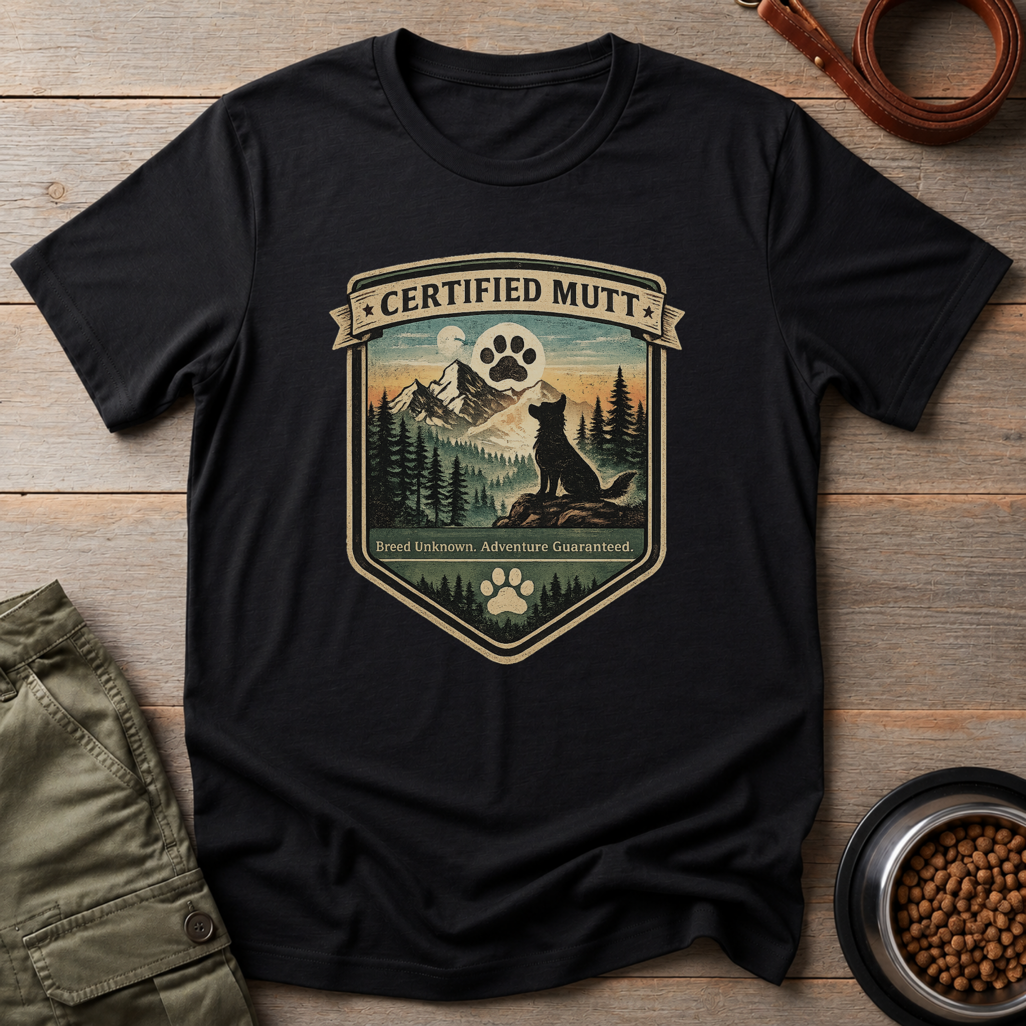 Certified Mutt Badge Tee