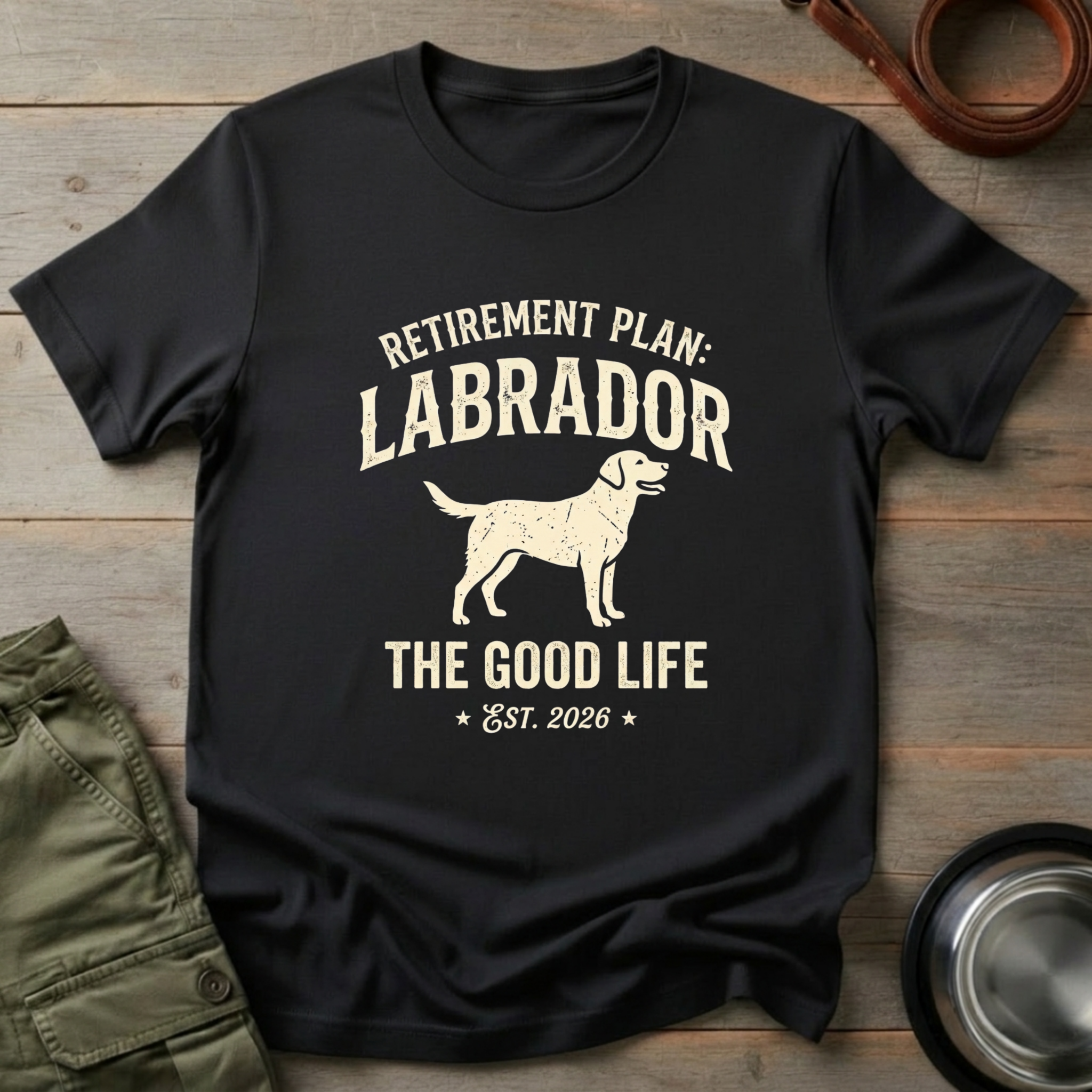 Labrador Retirement Plan Tee