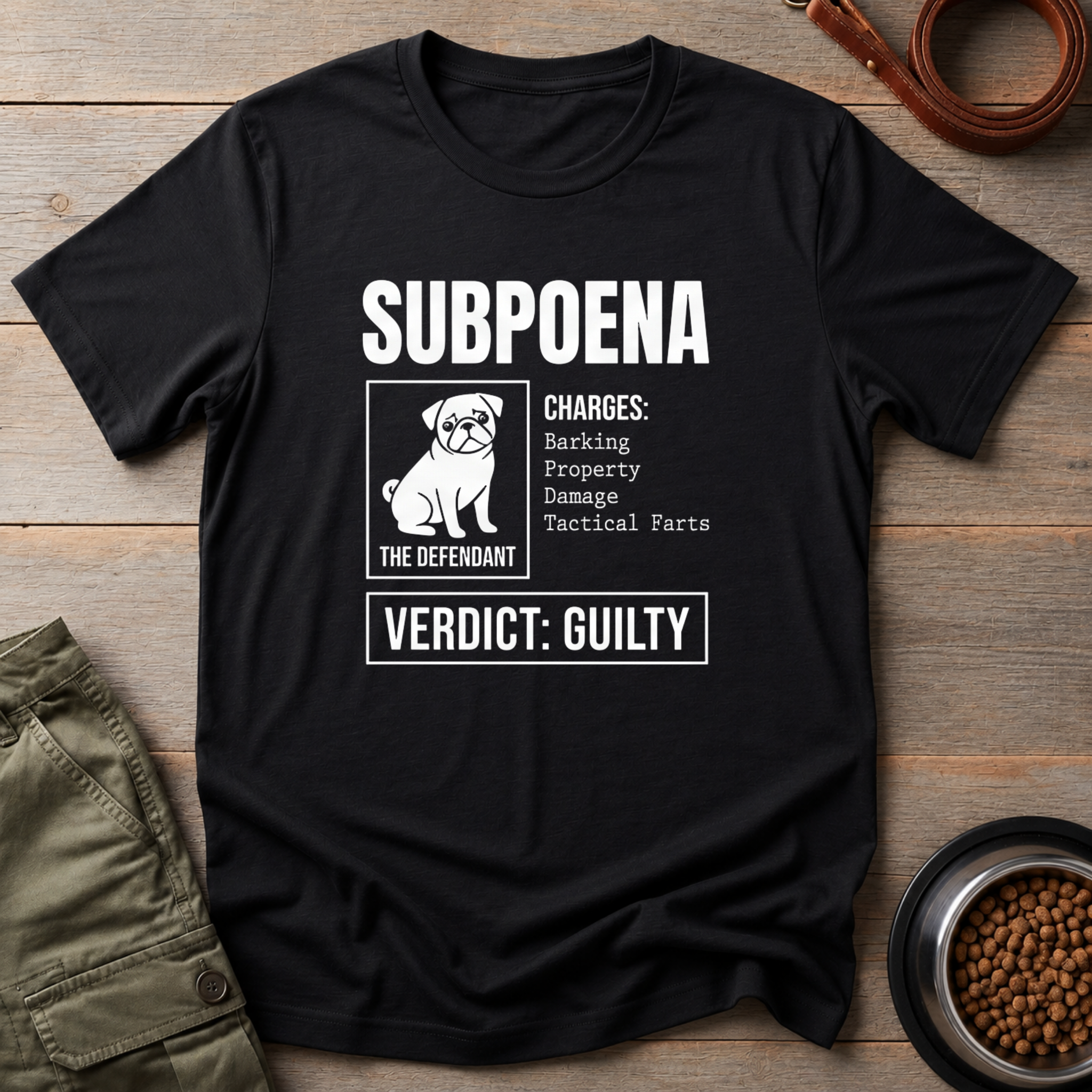 Court Order Subpoena Tee