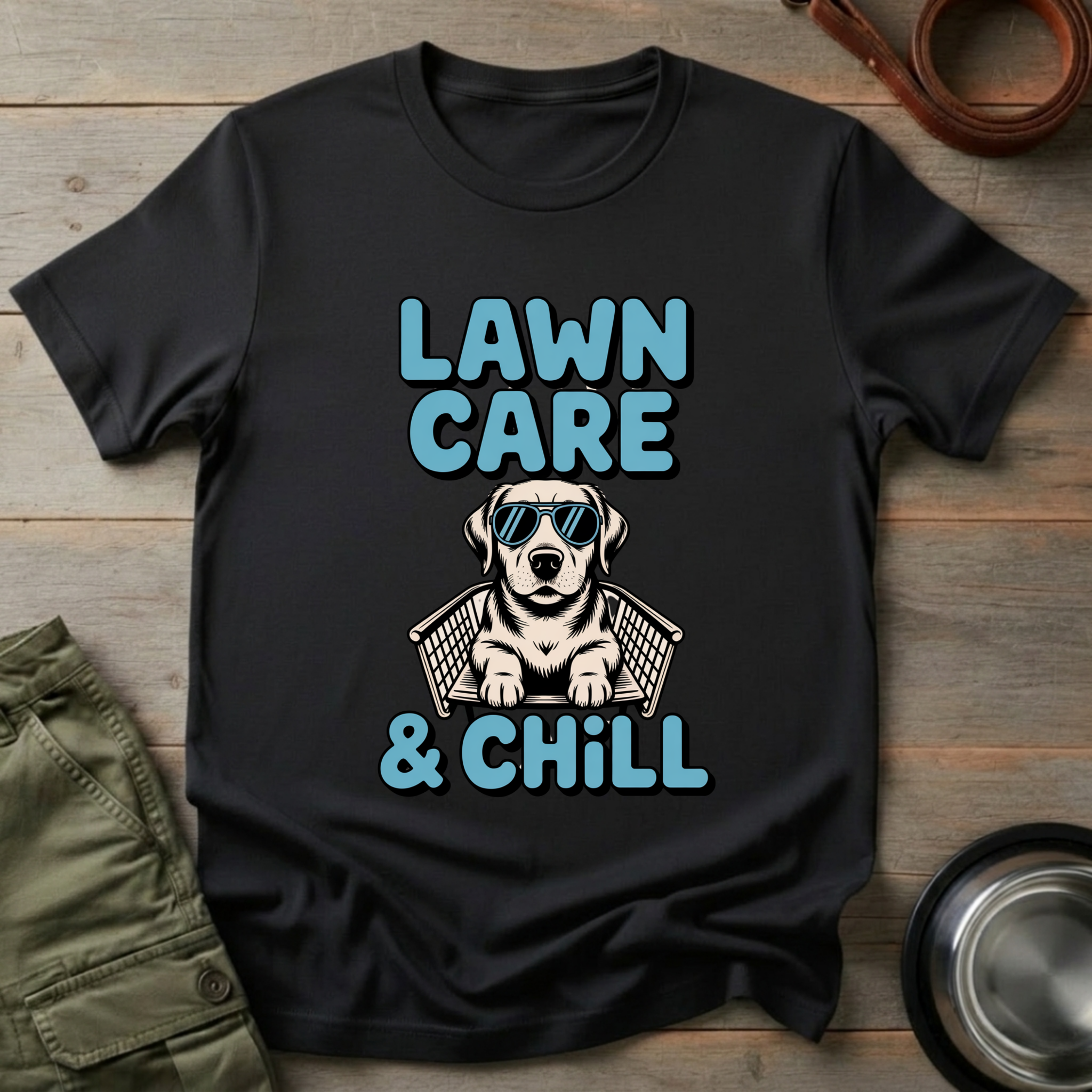 Lawn Care & Chill Tee