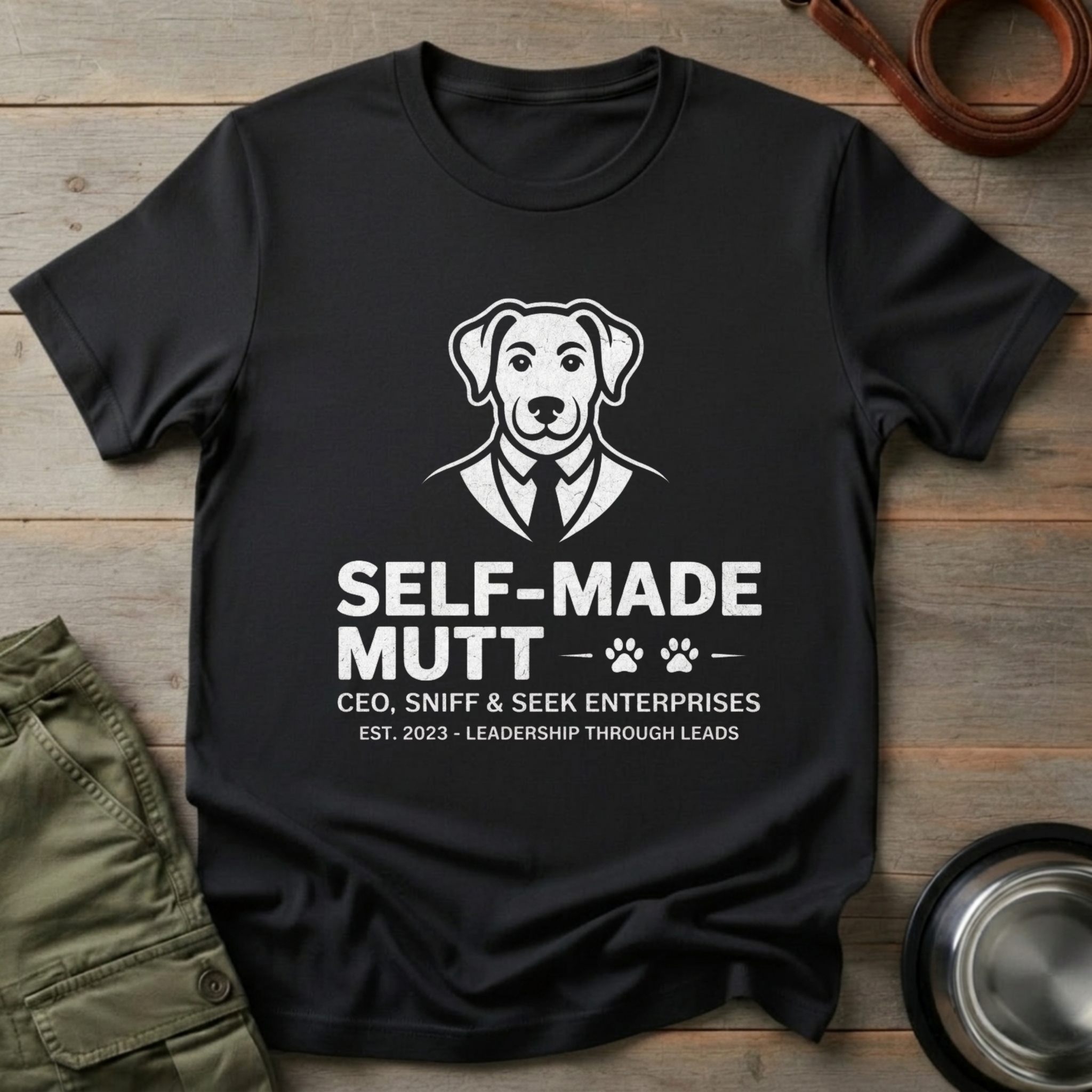 Self Made Mutt Boss Tee