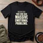 Warning Emotional Problems Tee