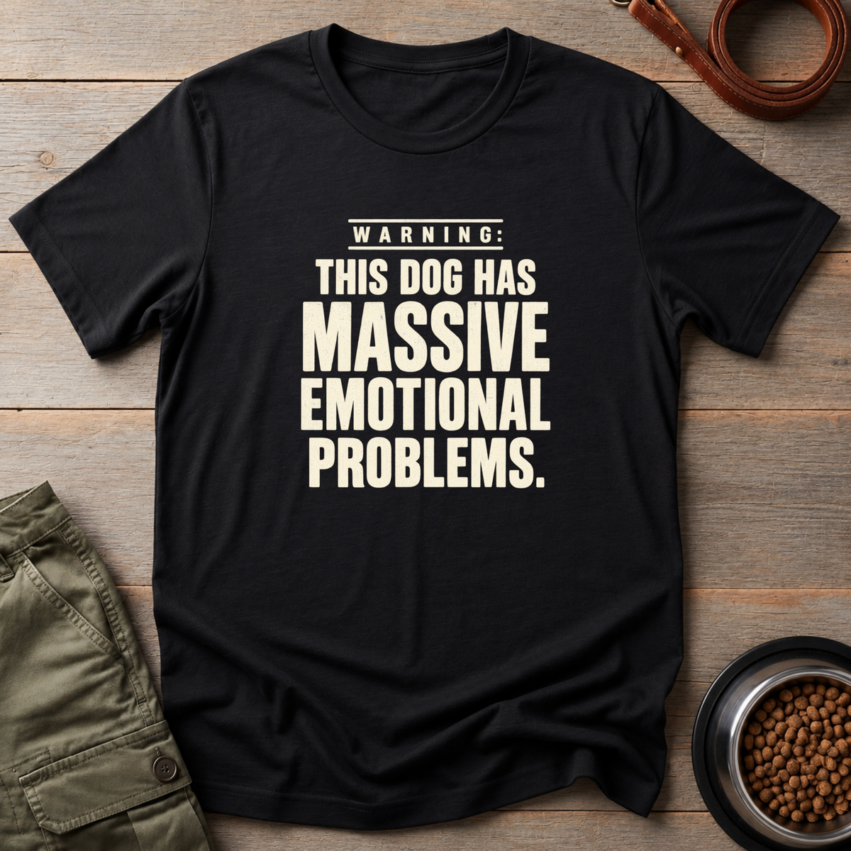 Warning Emotional Problems Tee