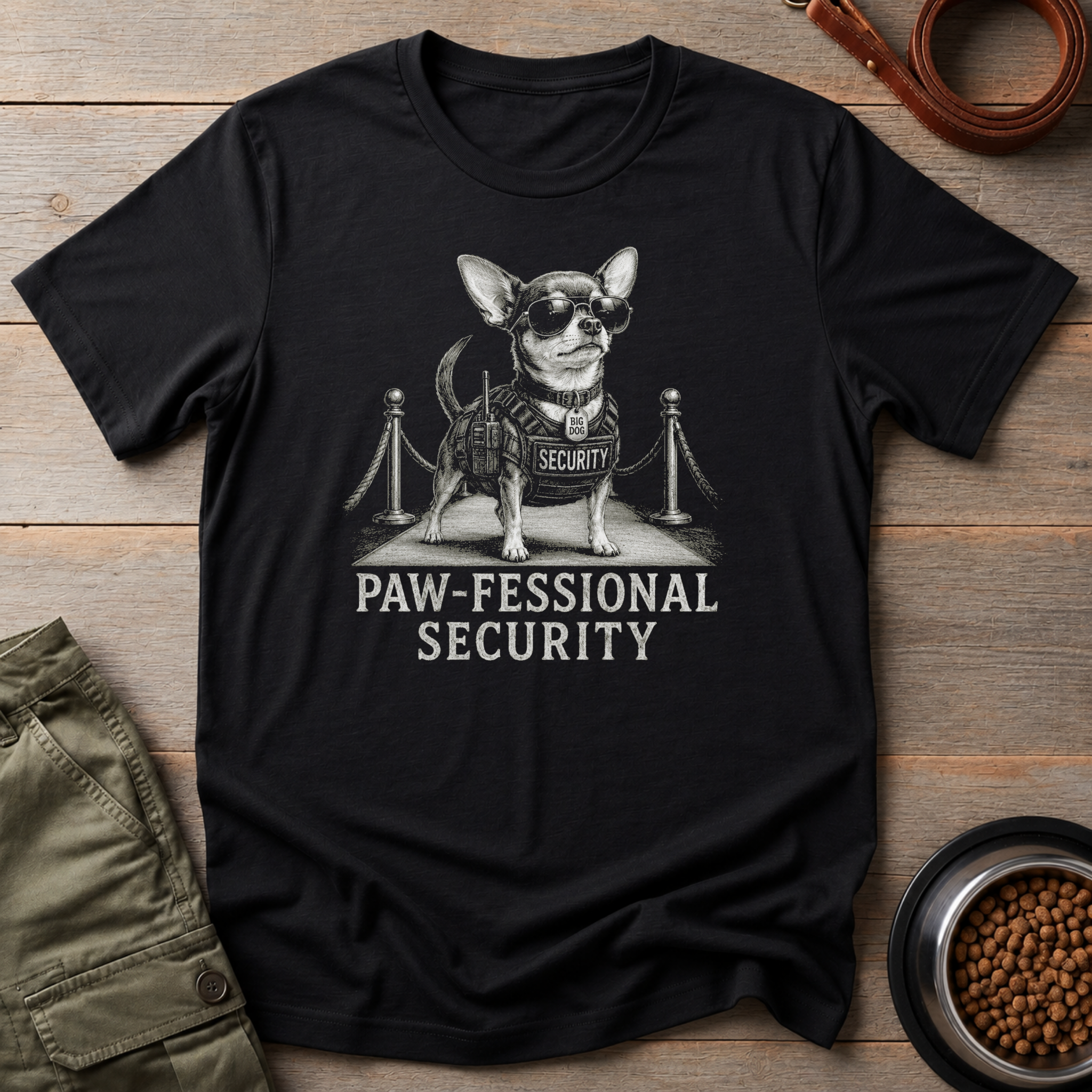Paw-fessional Security Tee