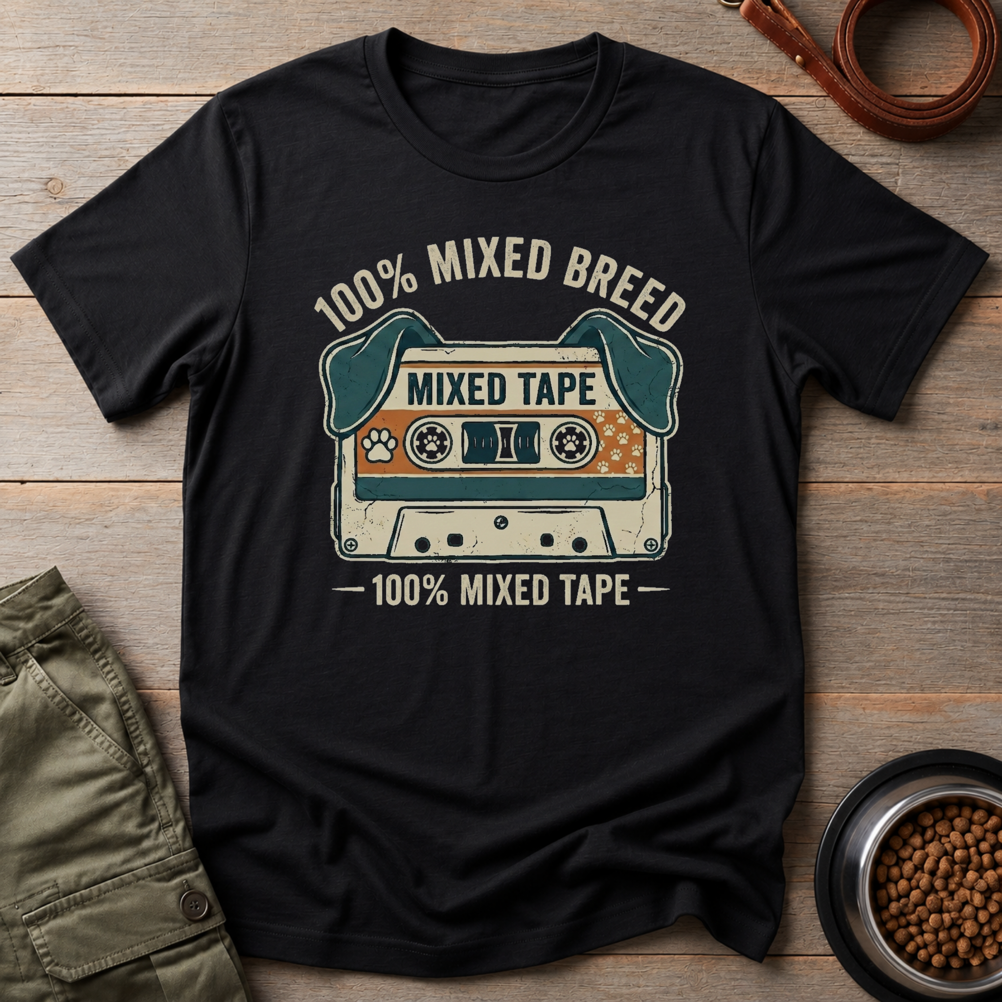 Mixed Breed Mixed Tape Tee