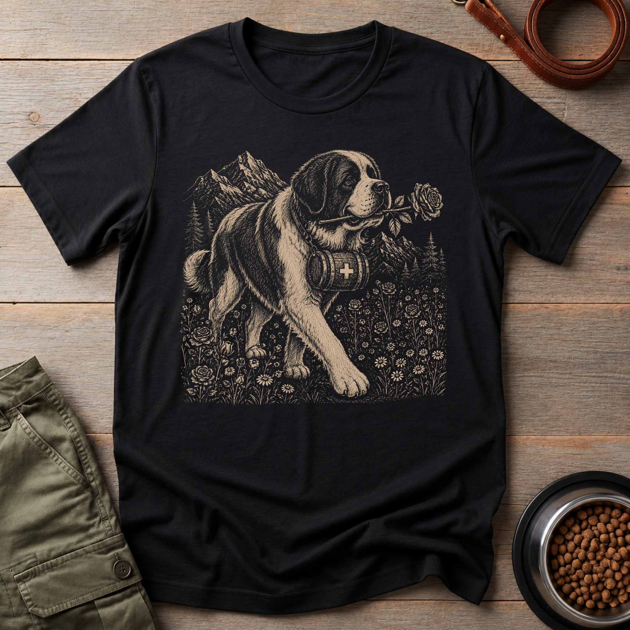 Saint Bernard the Florist Tee