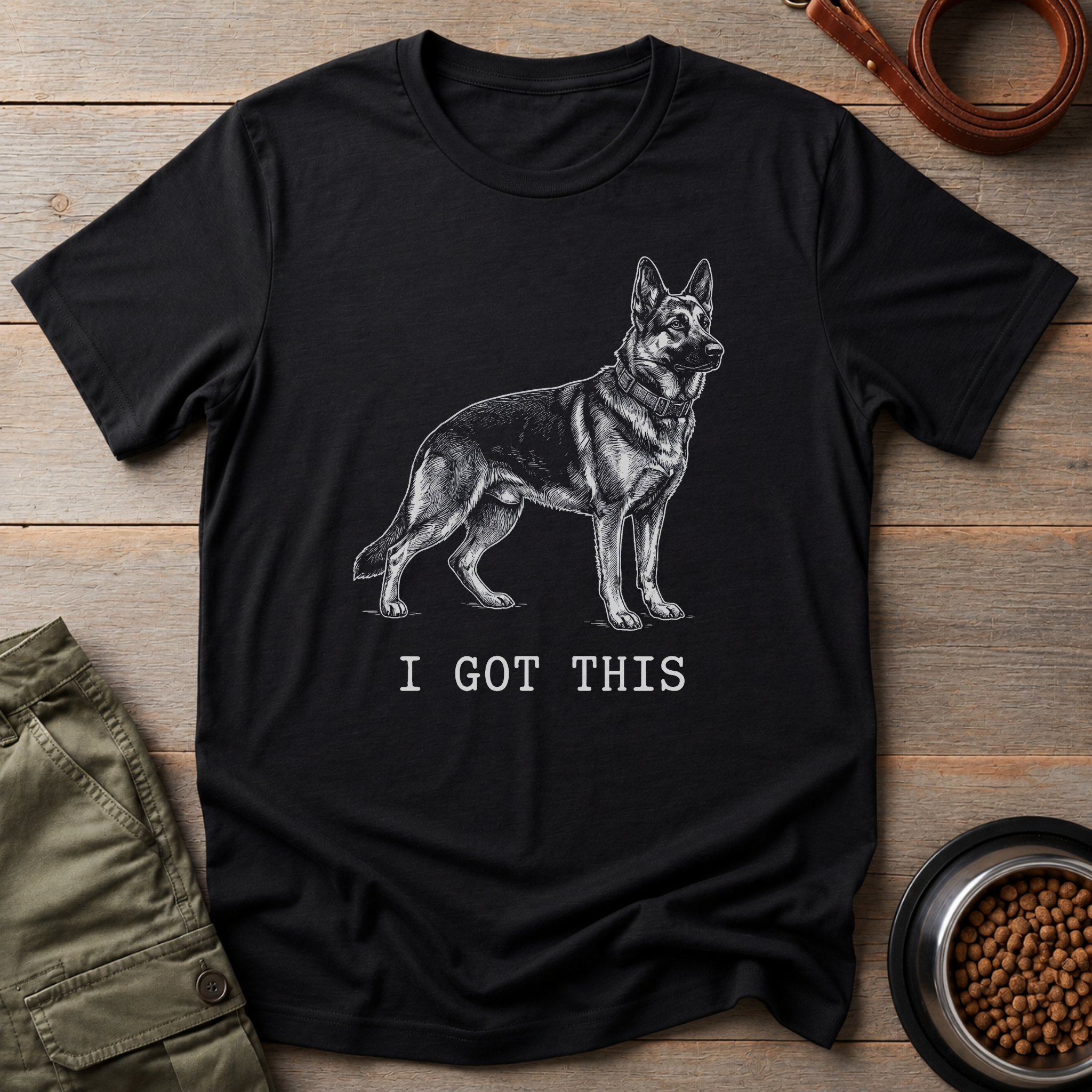 German Shepherd I Got This Tee