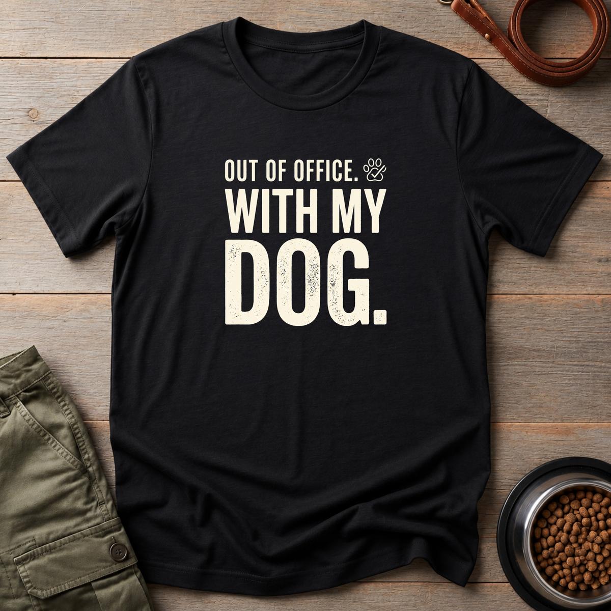 Out Of Office Dog Tee
