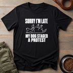 My Dog Staged A Protest Vintage Tee