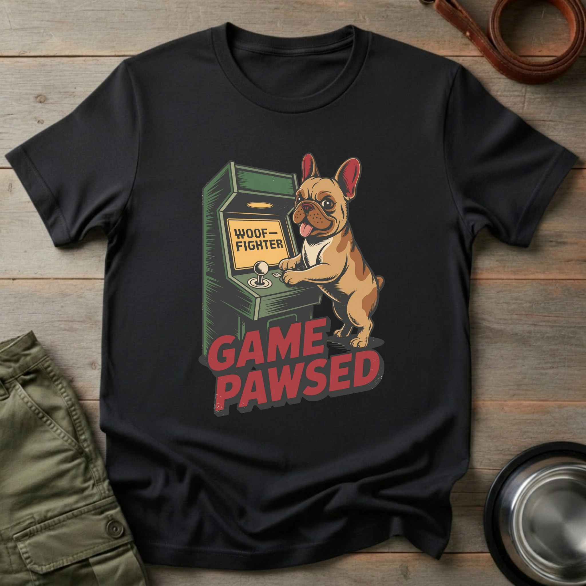 Game Pawsed Gamer Tee