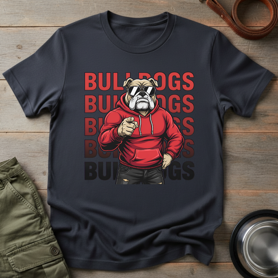 Bold Bulldog Attitude Tee