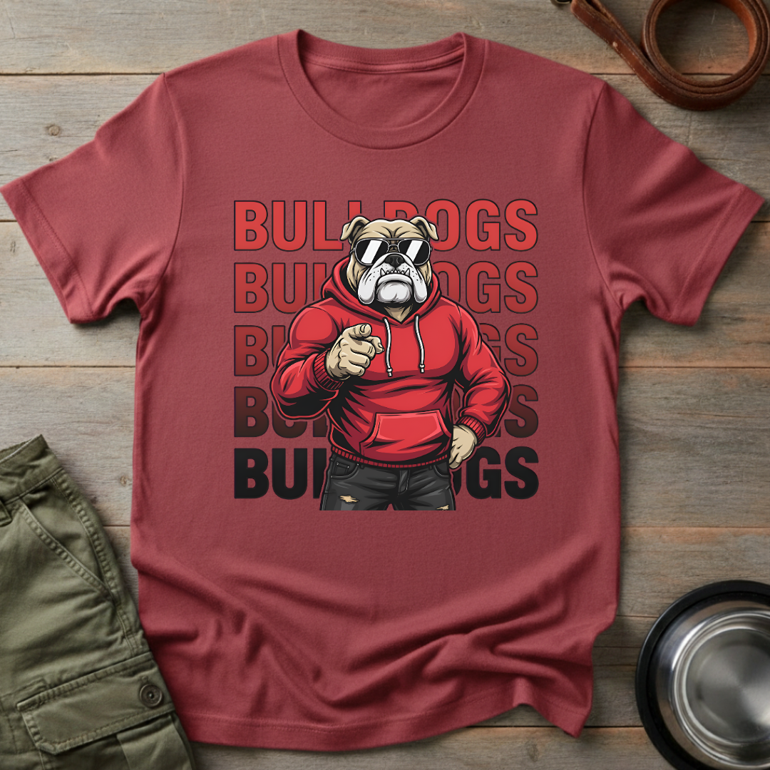 Bold Bulldog Attitude Tee