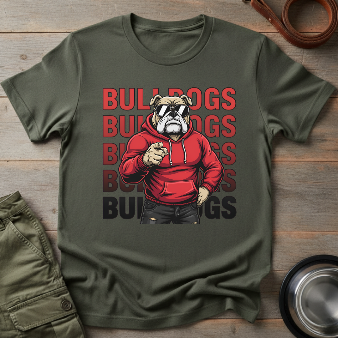 Bold Bulldog Attitude Tee