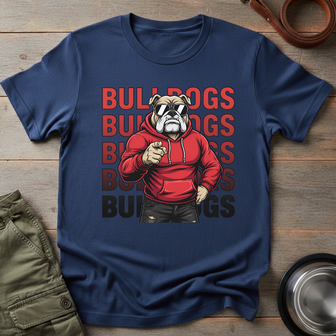 Bold Bulldog Attitude Tee