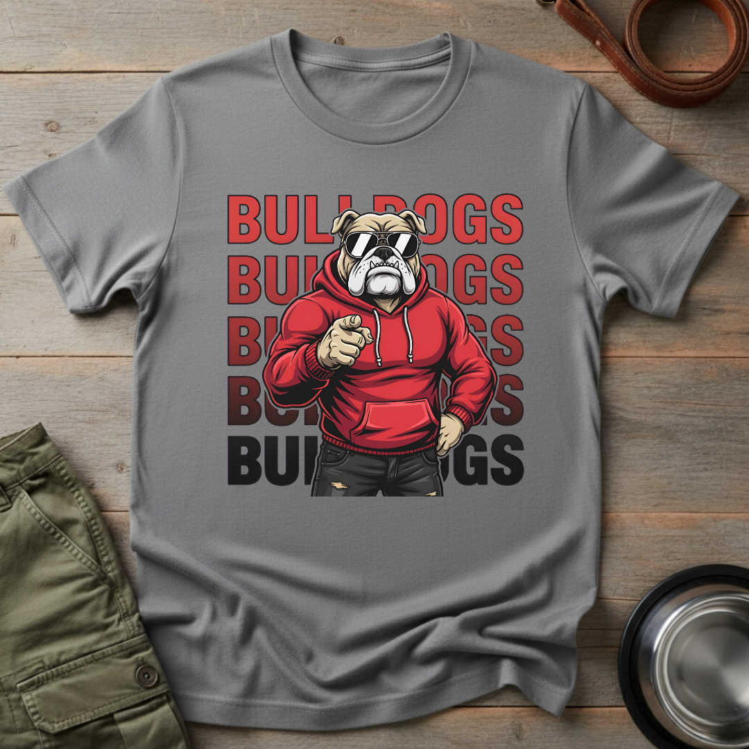 Bold Bulldog Attitude Tee