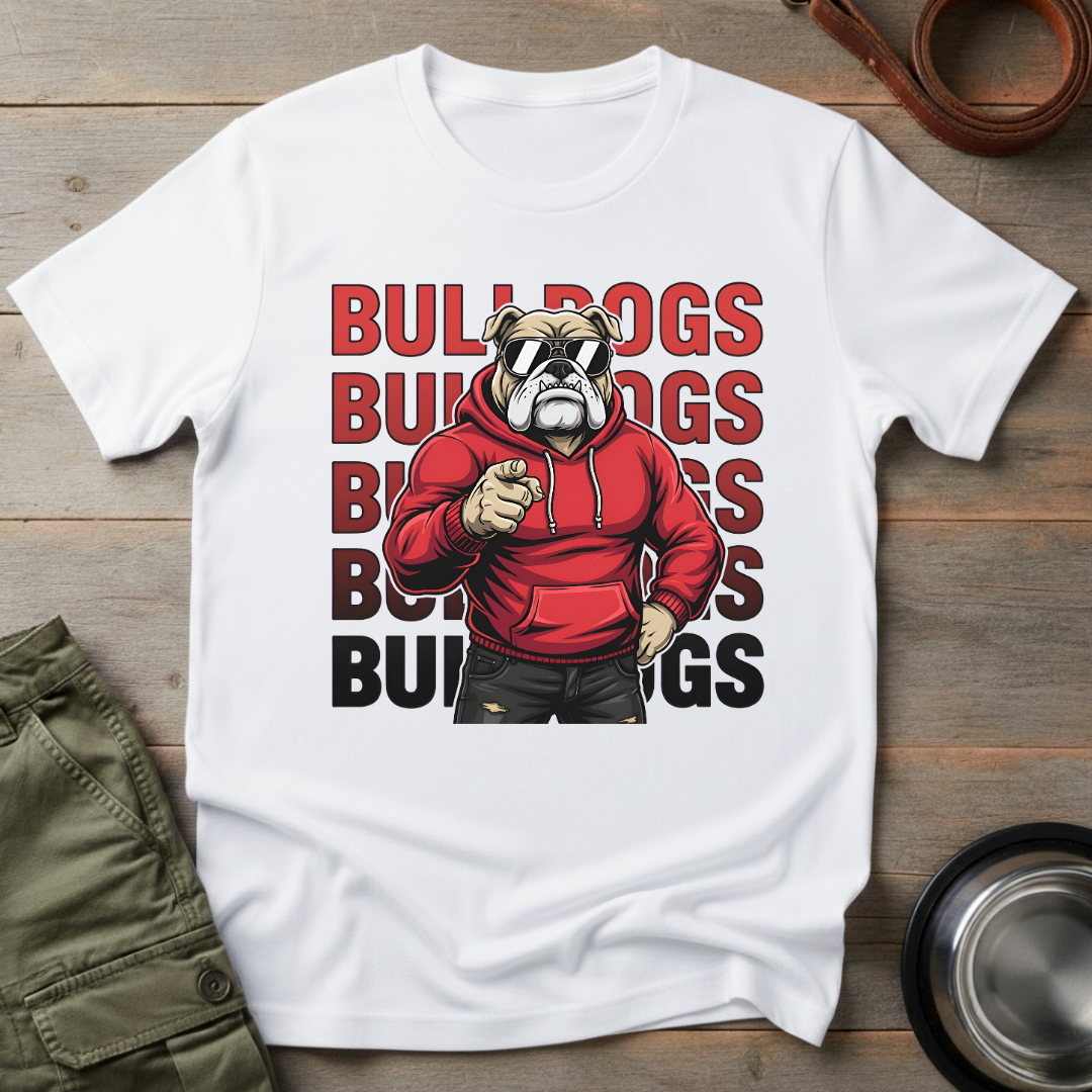 Bold Bulldog Attitude Tee