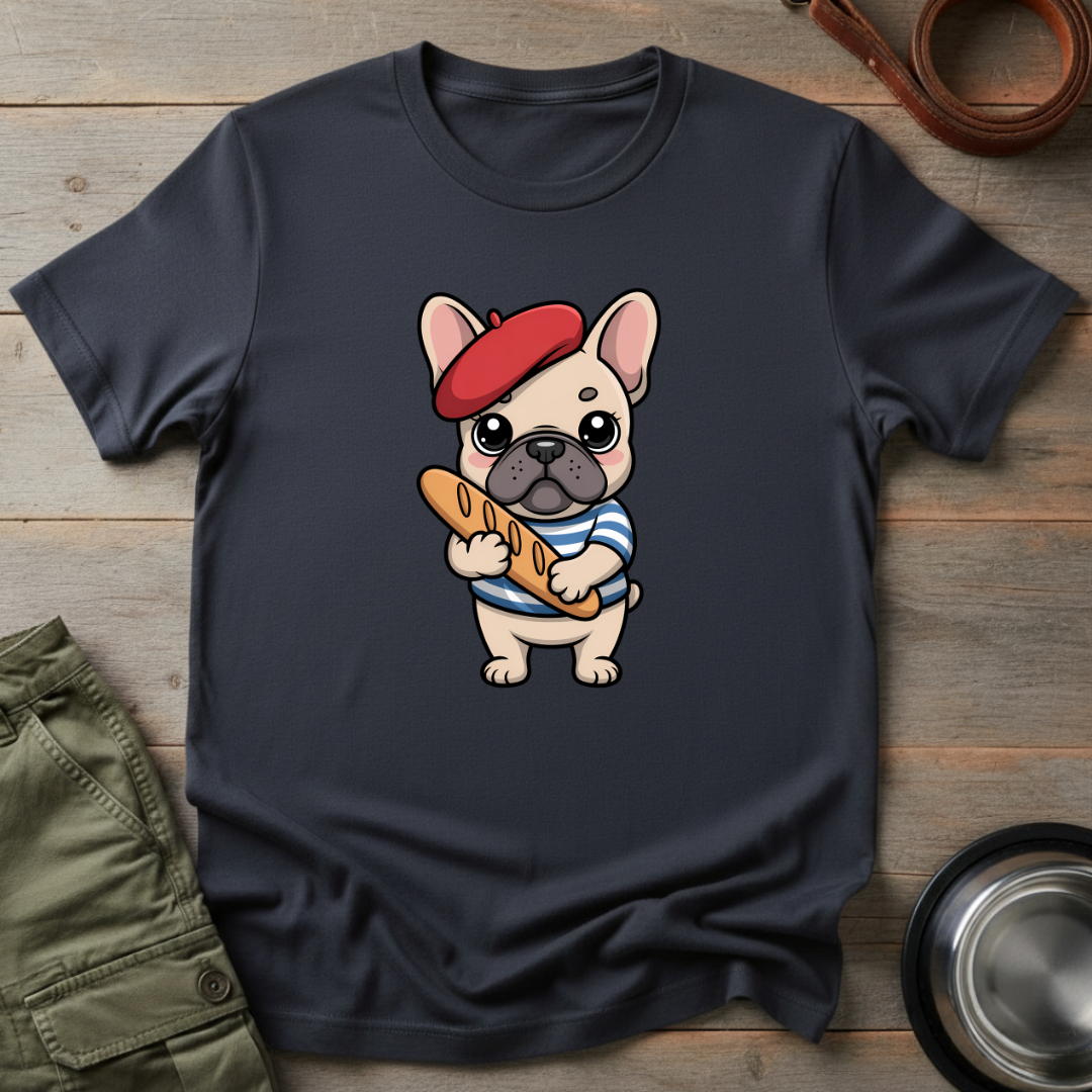 Bonjour Baguette Pup Tee