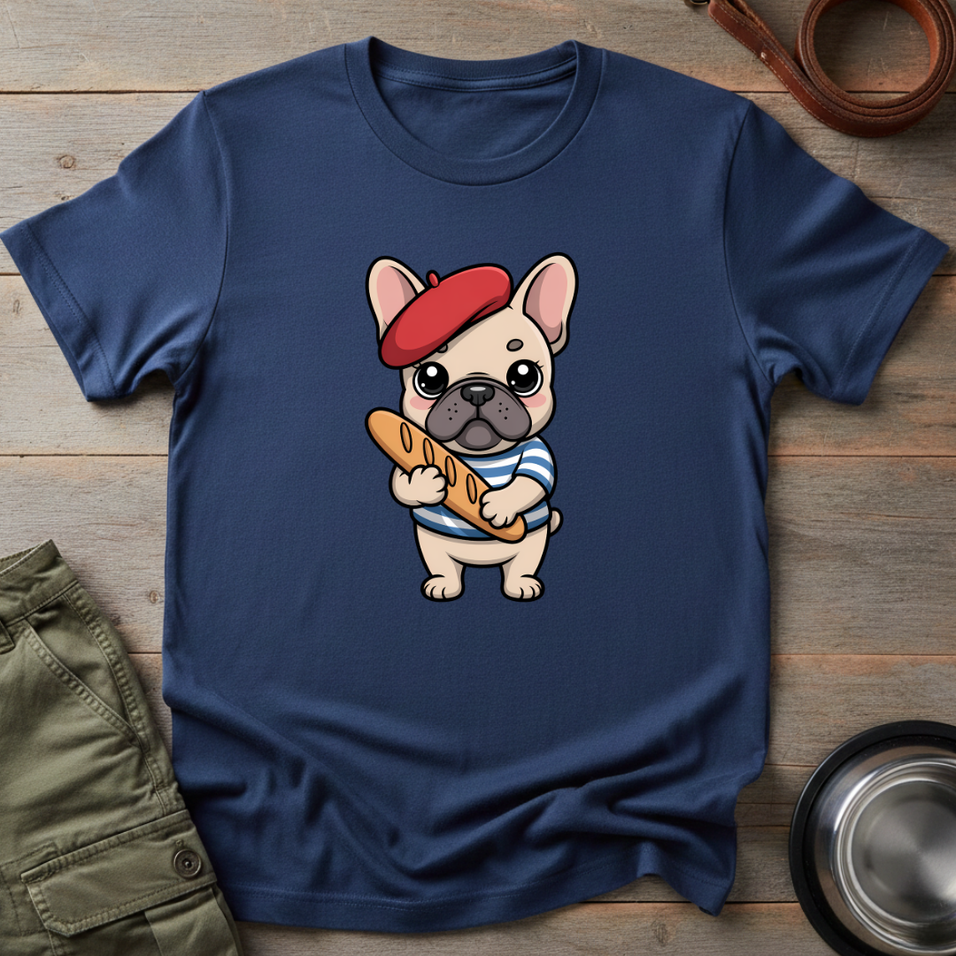 Bonjour Baguette Pup Tee