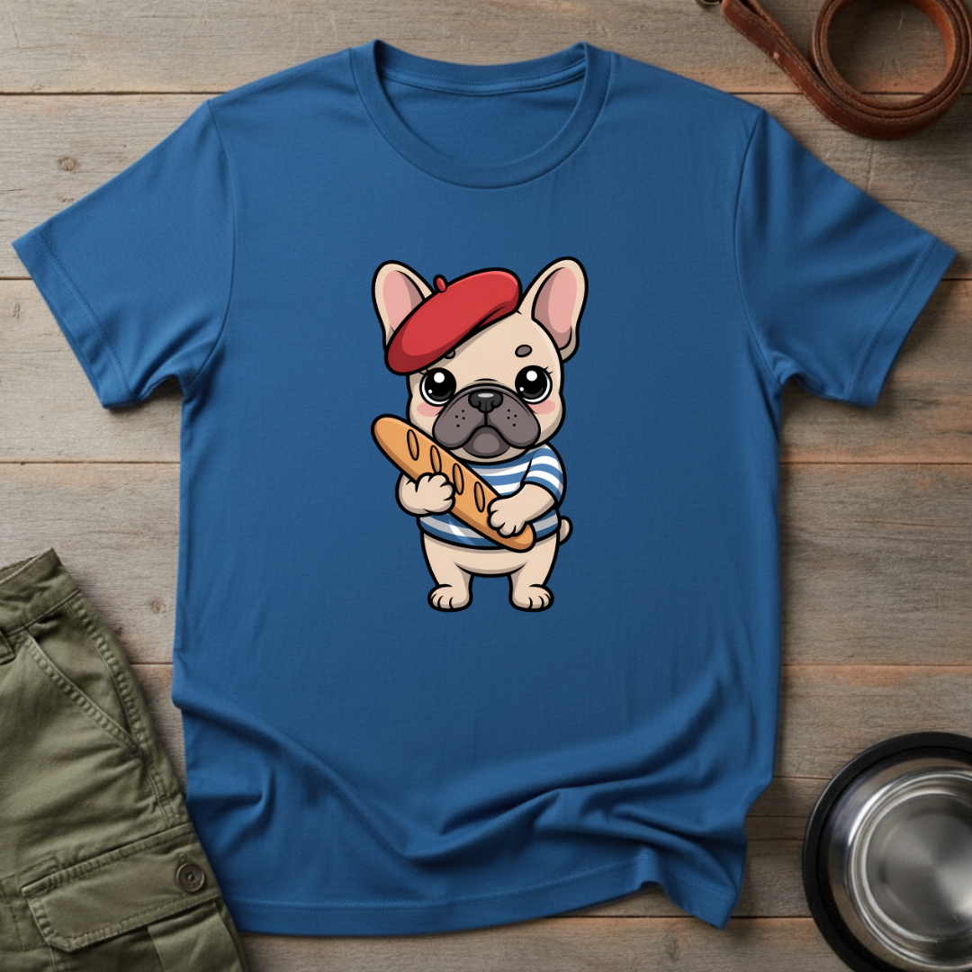 Bonjour Baguette Pup Tee