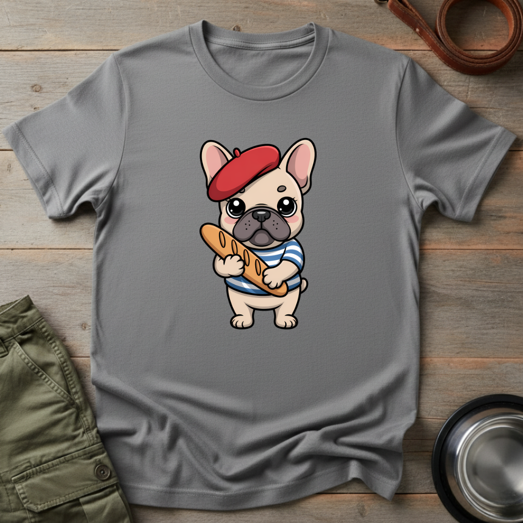 Bonjour Baguette Pup Tee