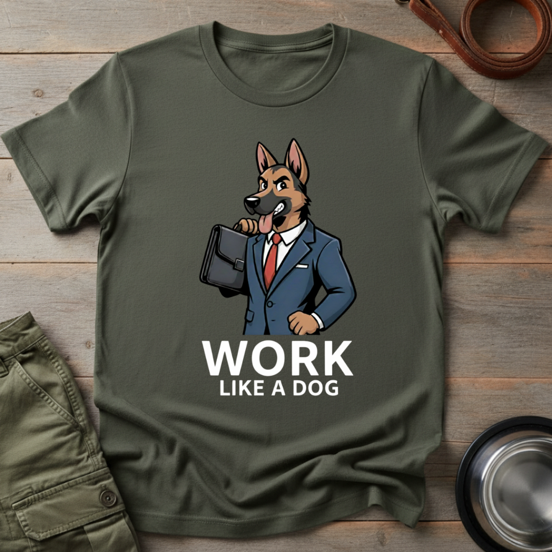 Business Pup Hustle Tee