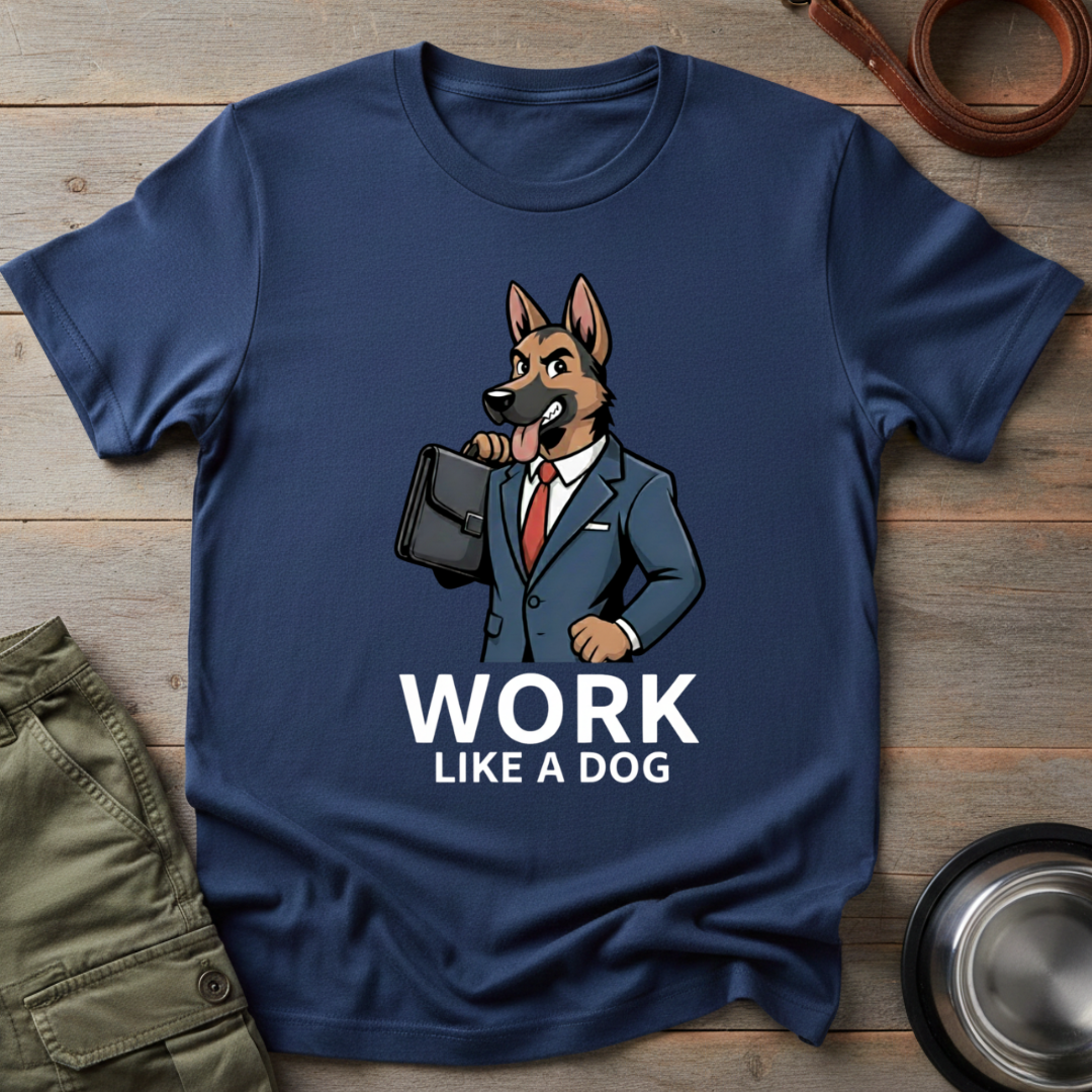 Business Pup Hustle Tee