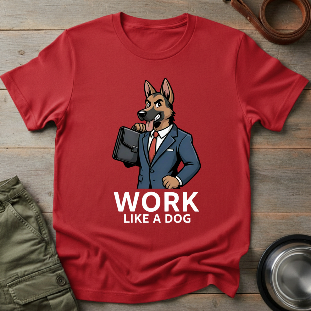 Business Pup Hustle Tee