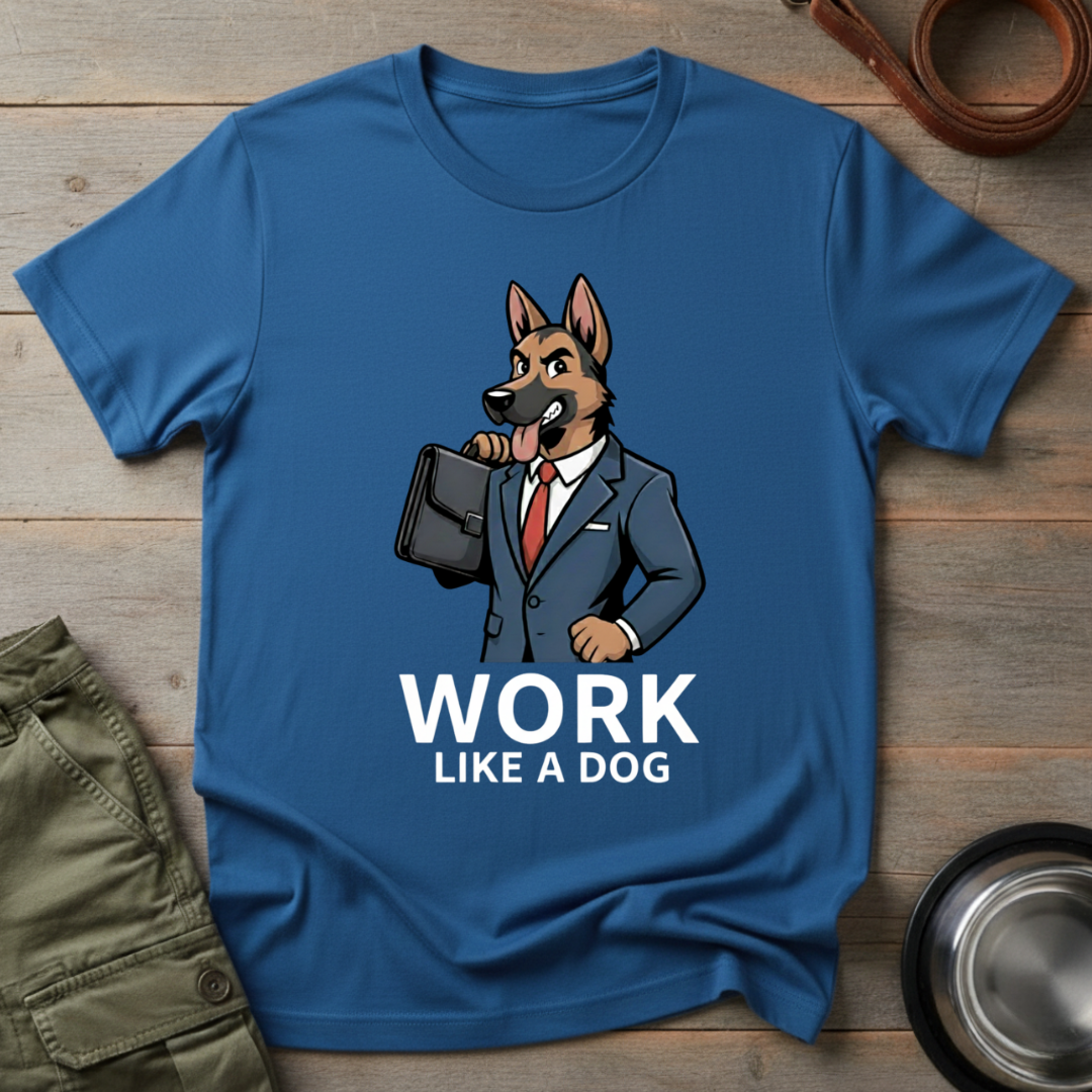Business Pup Hustle Tee
