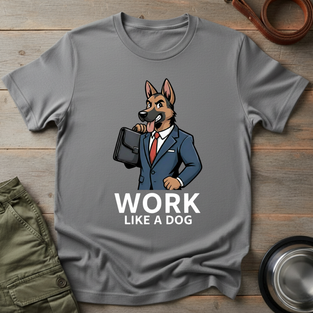 Business Pup Hustle Tee