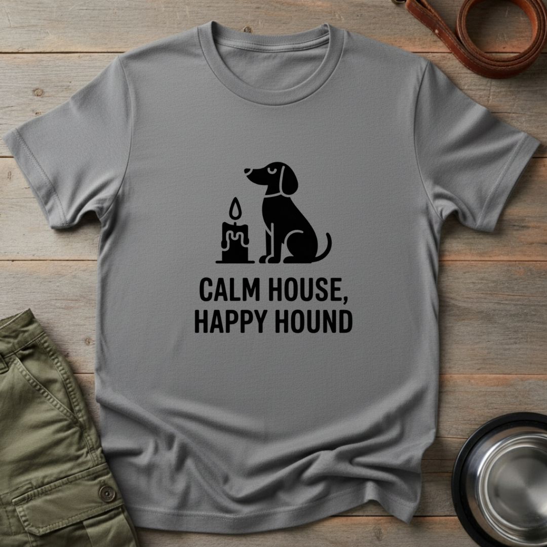 Calm House Happy Hound Tee