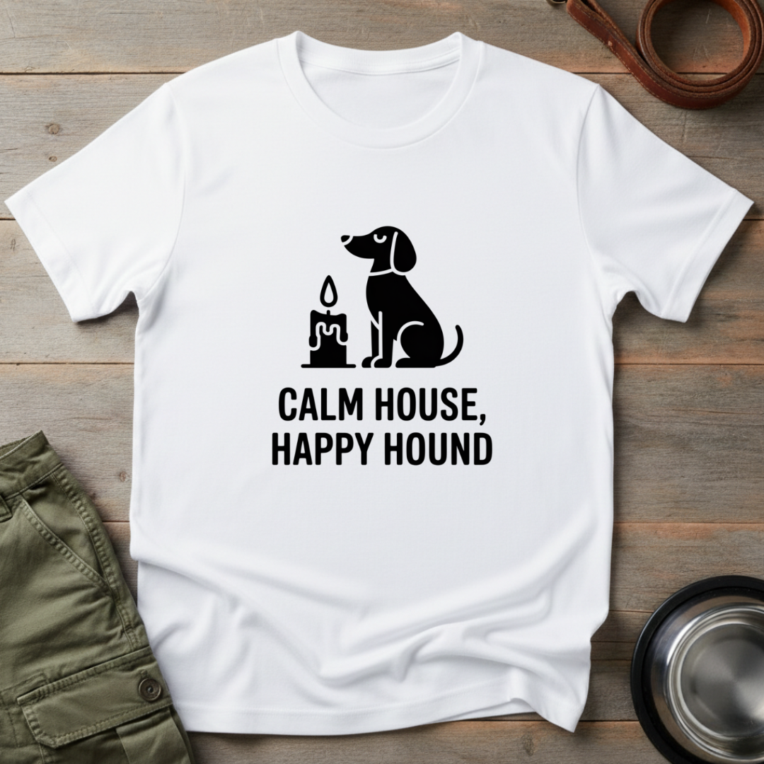 Calm House Happy Hound Tee