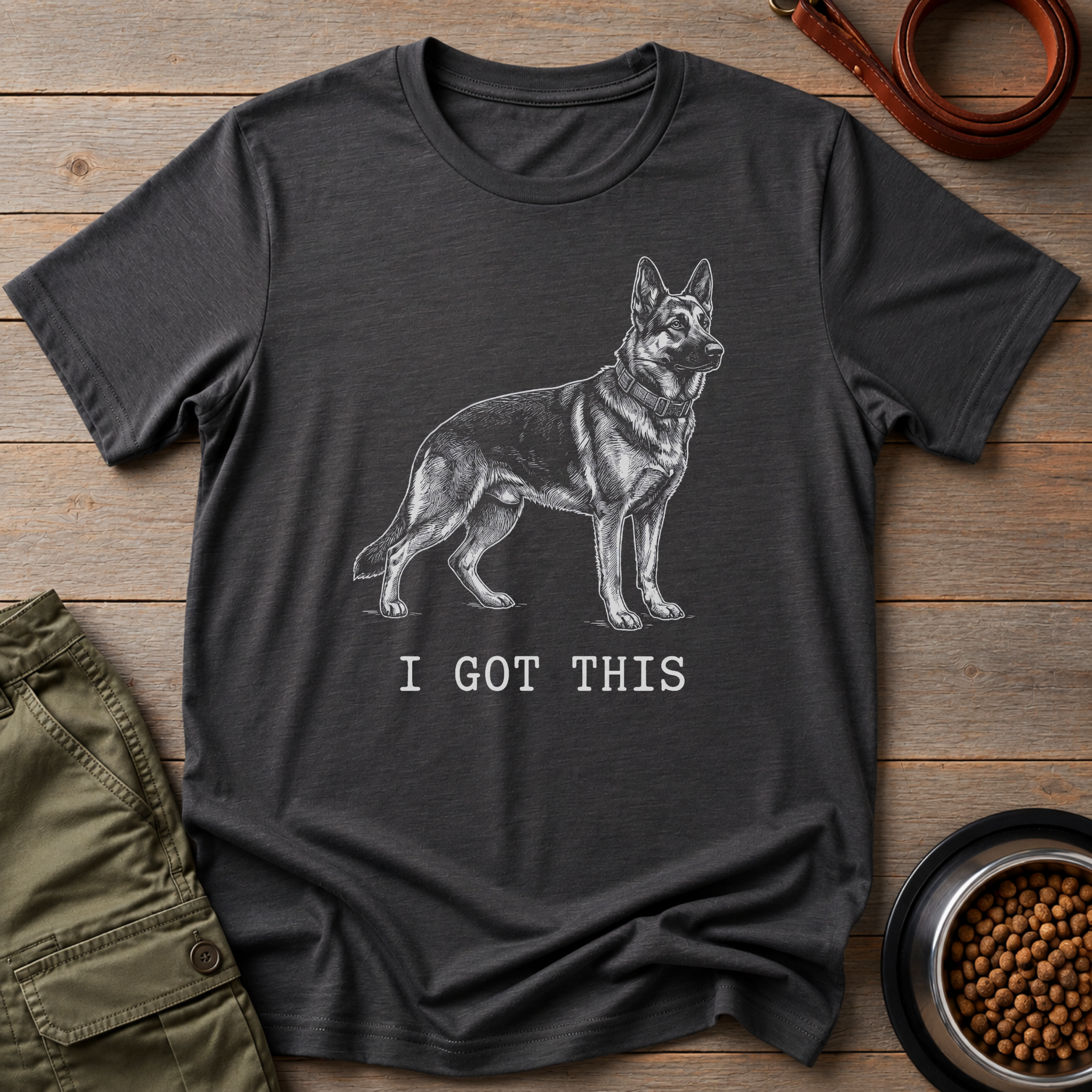 German Shepherd I Got This Tee