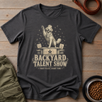 Golden Retriever Backyard Talent Show Tee