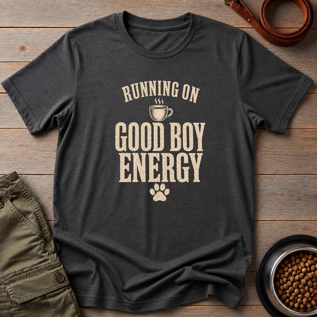 Caffeinated Good Boy Energy Tee