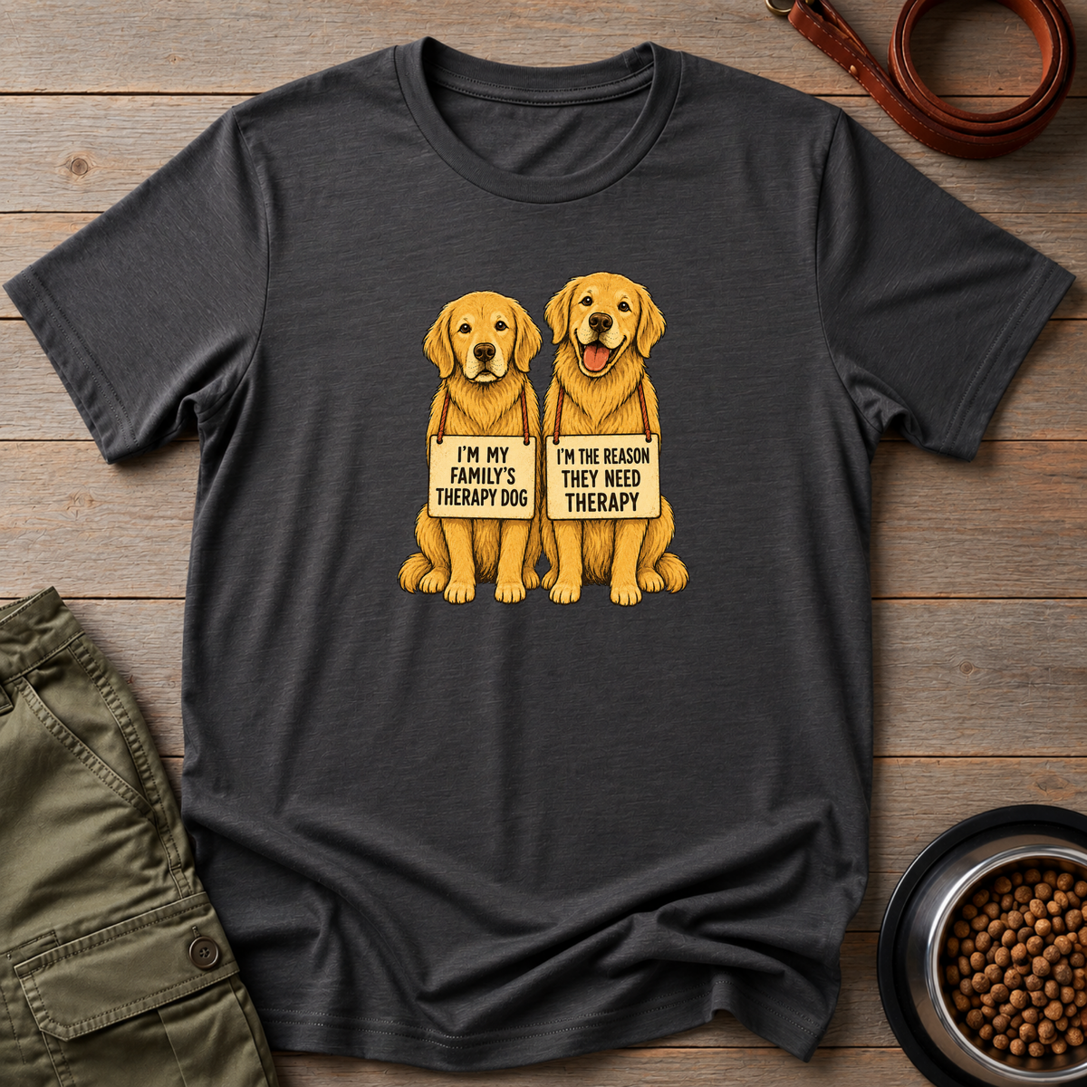 Family Therapy Dogs Tee