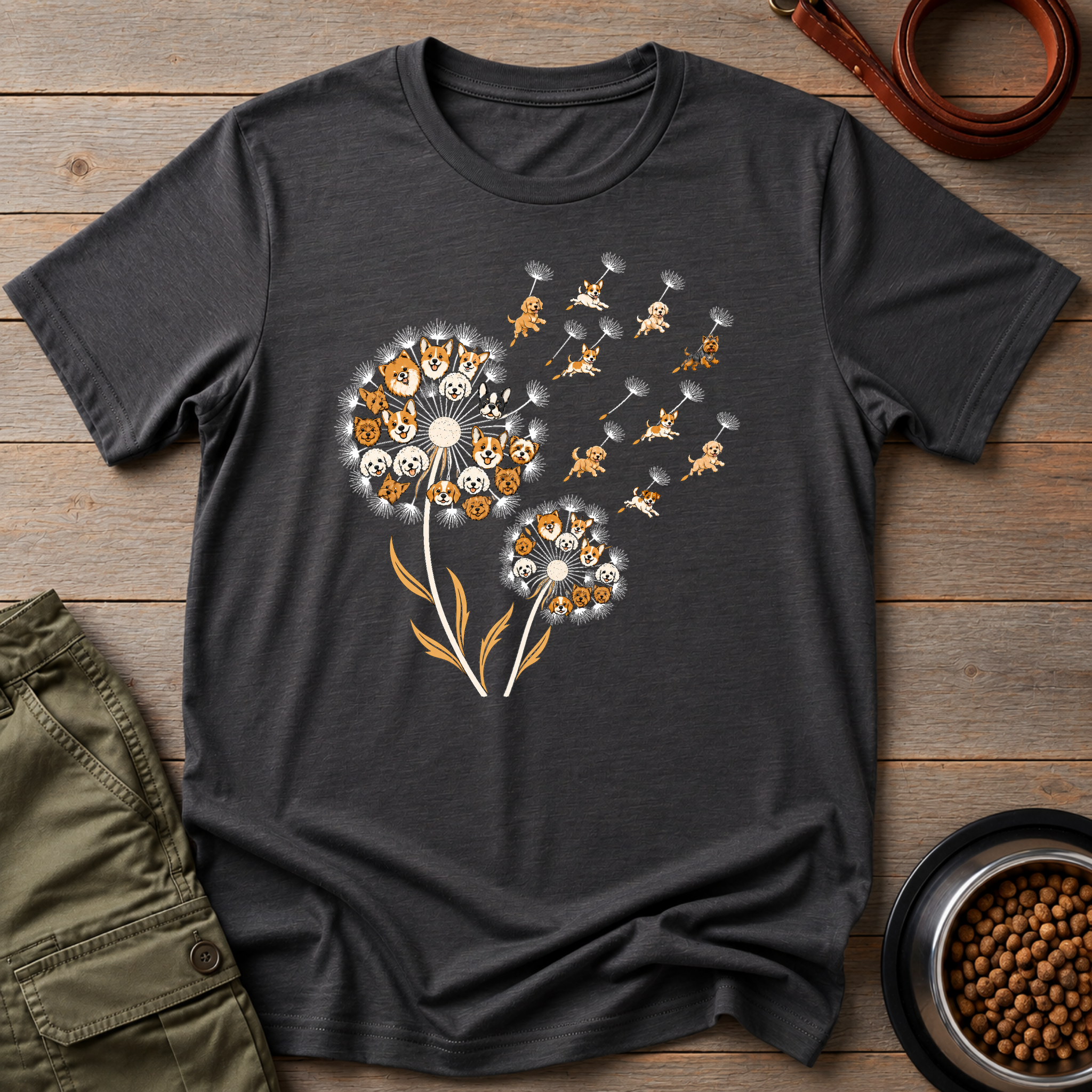 Dog Dandelion Tee