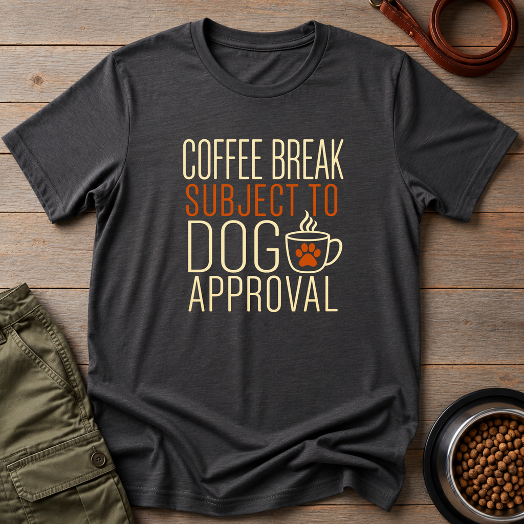 Coffee Dog Approval Tee