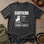 Court Order Subpoena Tee