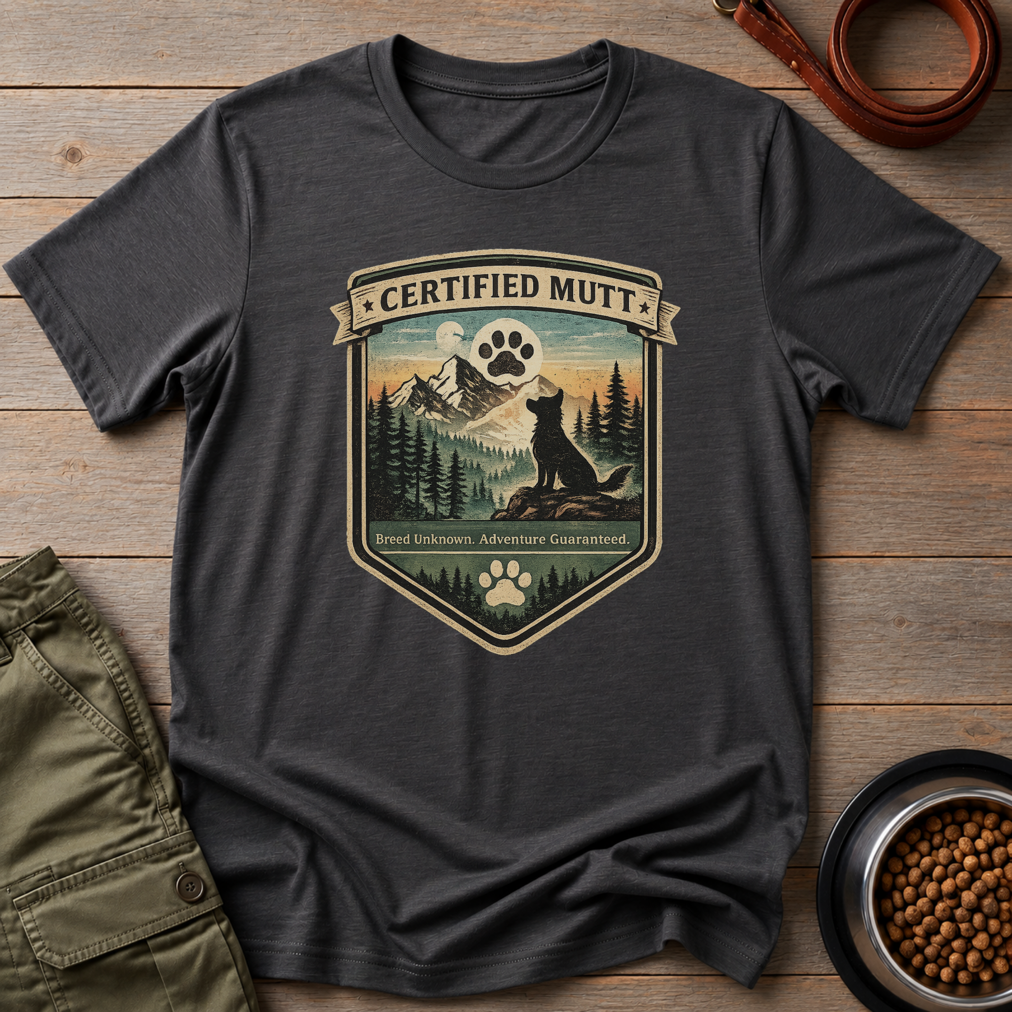 Certified Mutt Badge Tee