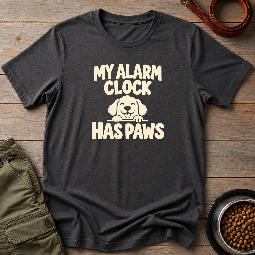 Paw Alarm Clock Tee